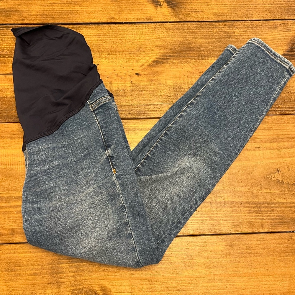 Madewell Maternity Over the belly Skinny Crop Jeans